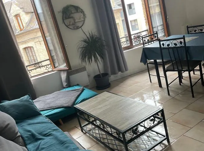 Appartement 1 Chambre, Dieppe Centre Draps Non Inclus